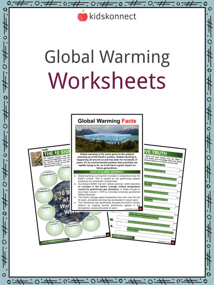 climate change review worksheet