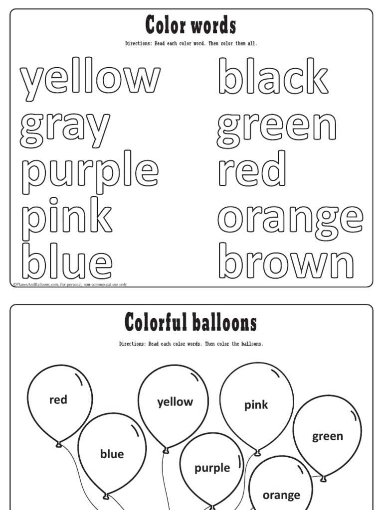 black worksheet