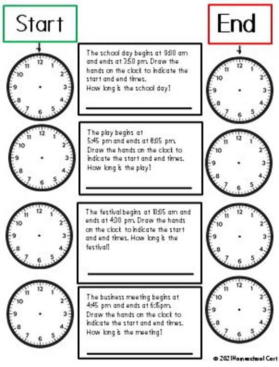 blank clock face worksheets printable