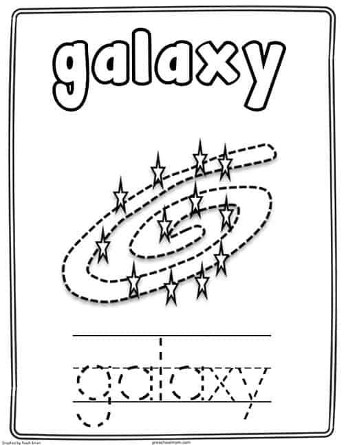 space worksheets