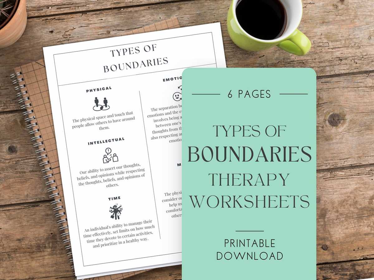 boundaries worksheets