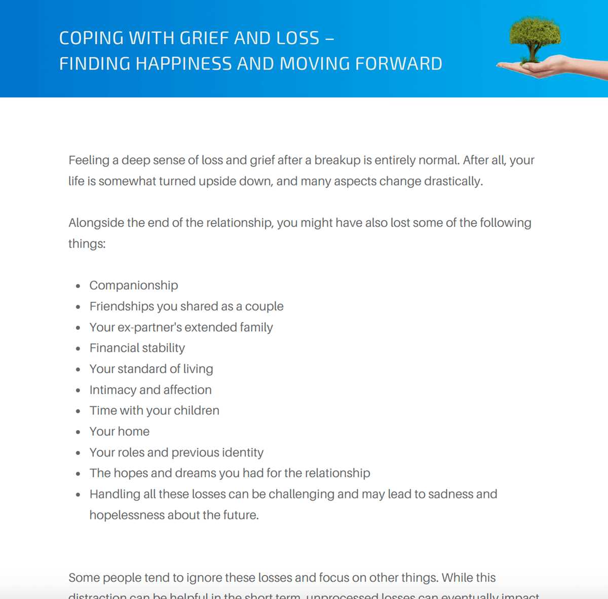 breakup worksheets