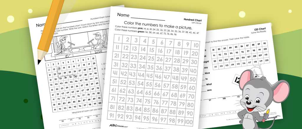 abc mouse worksheets