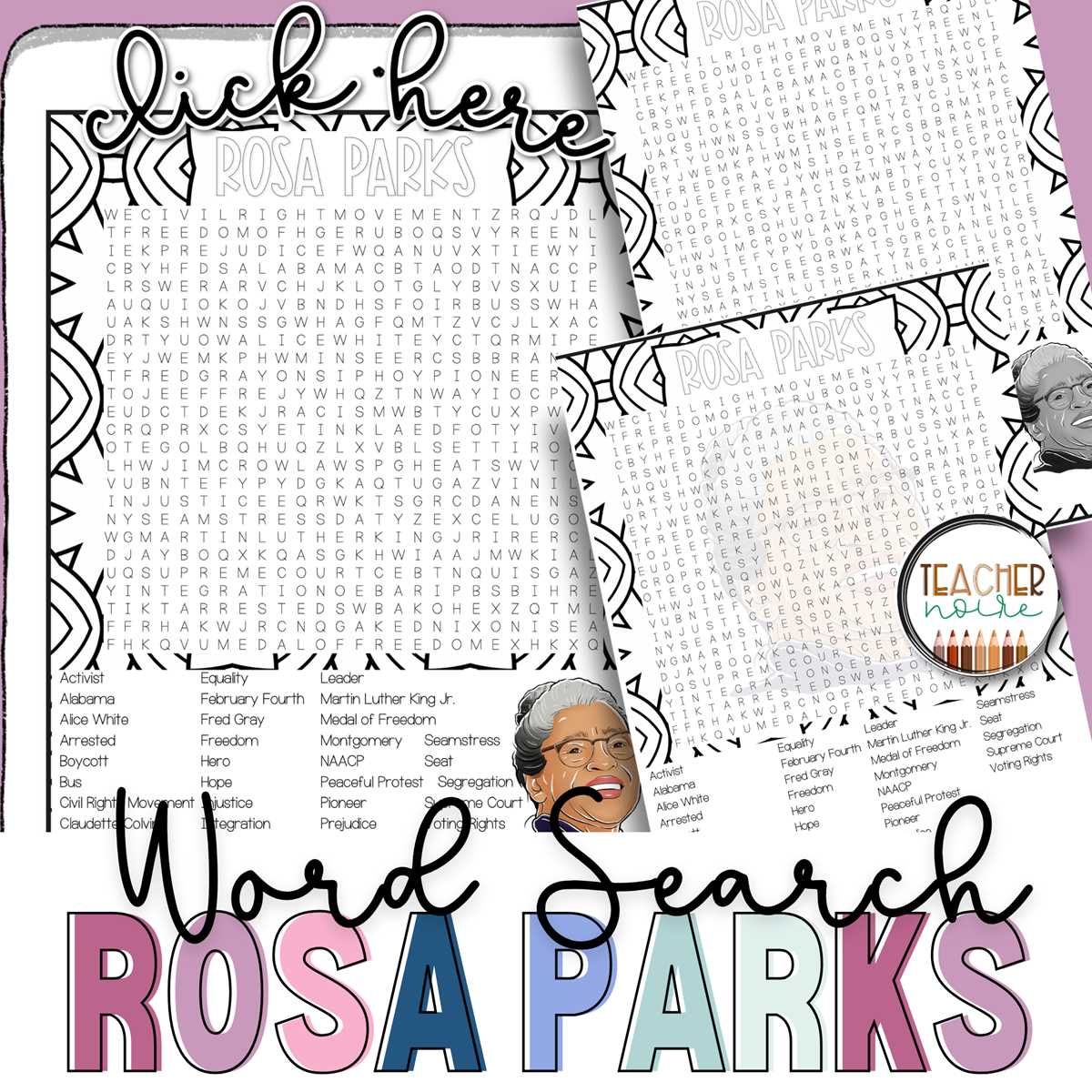 claudette colvin worksheets