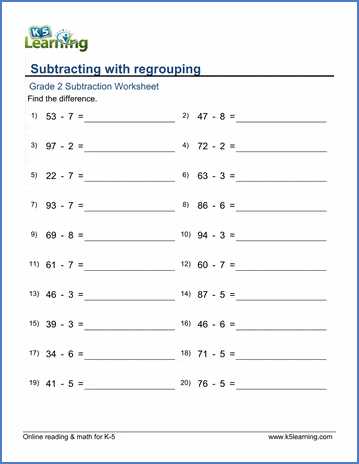 addition and subtraction worksheet for grade 2