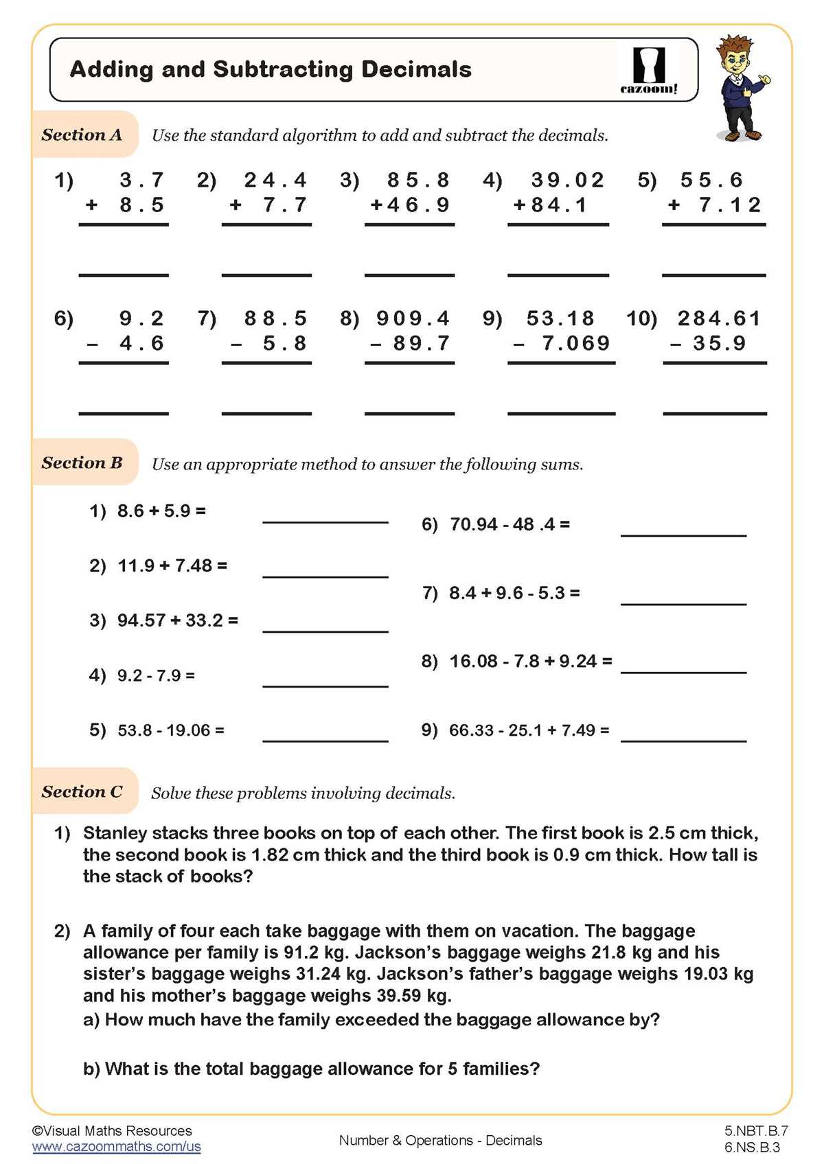 printable math worksheets for 5th grade