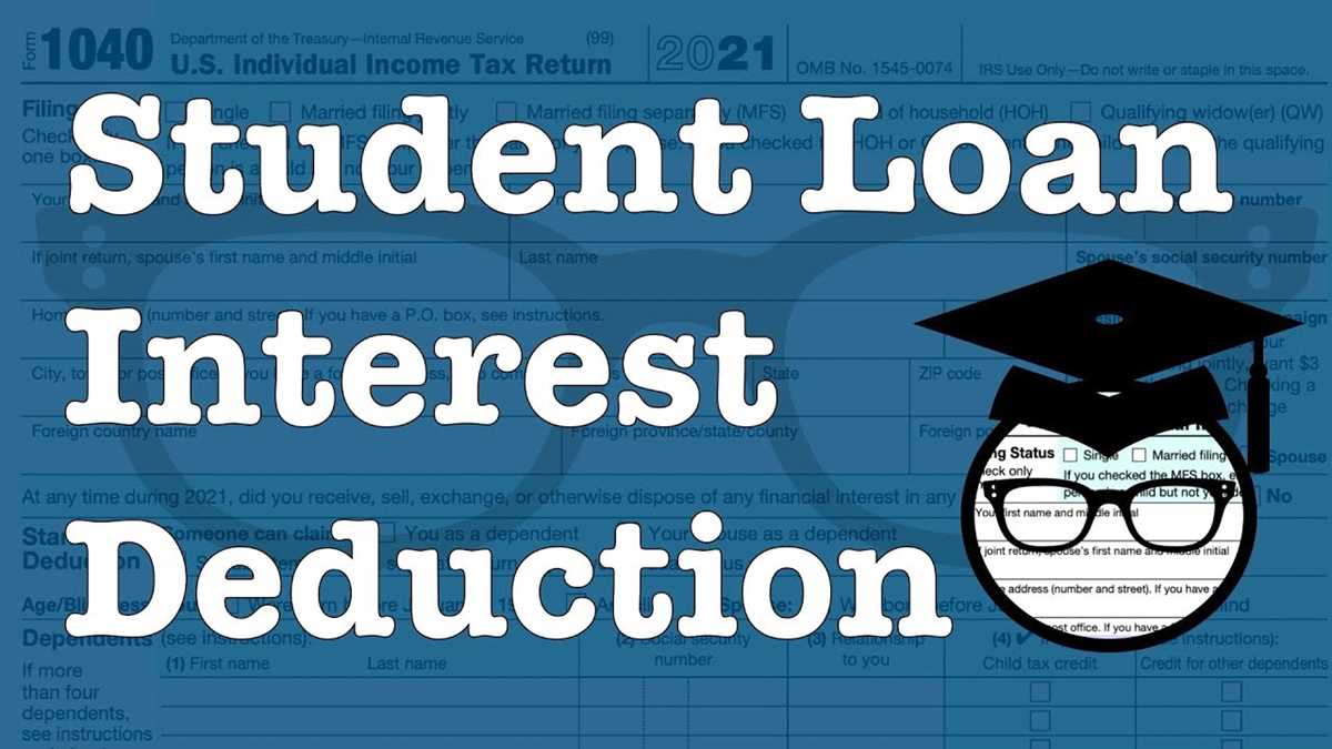 2026 student loan interest deduction worksheet