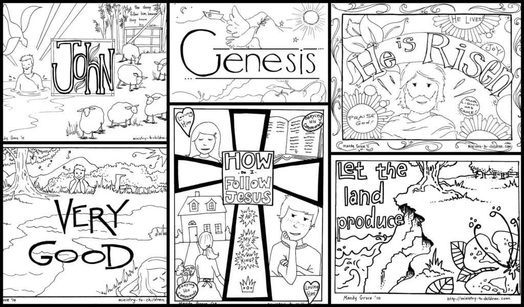 beginner books of the bible worksheets