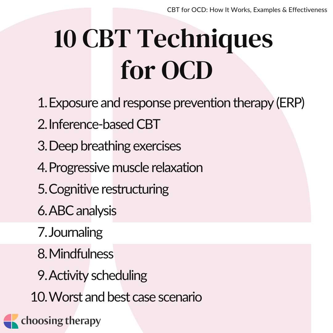 cbt for ocd worksheets
