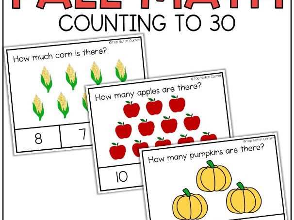 counting to 30 worksheets kindergarten
