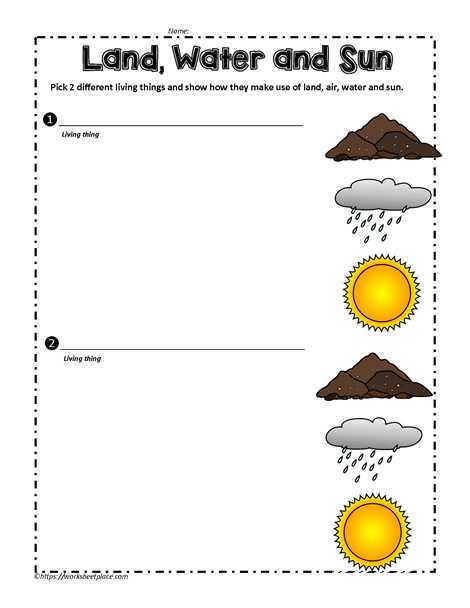 changing habitats worksheet