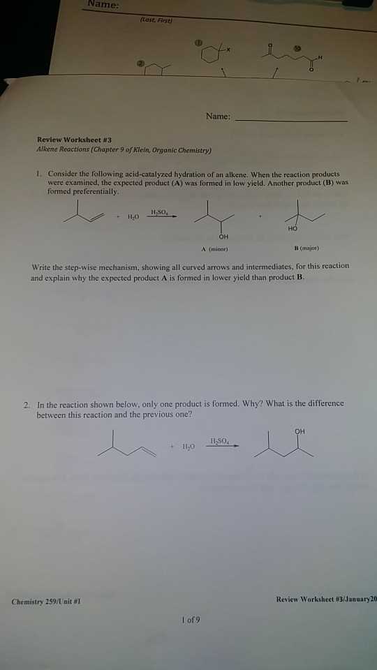 chemistry chapter 3 review worksheet
