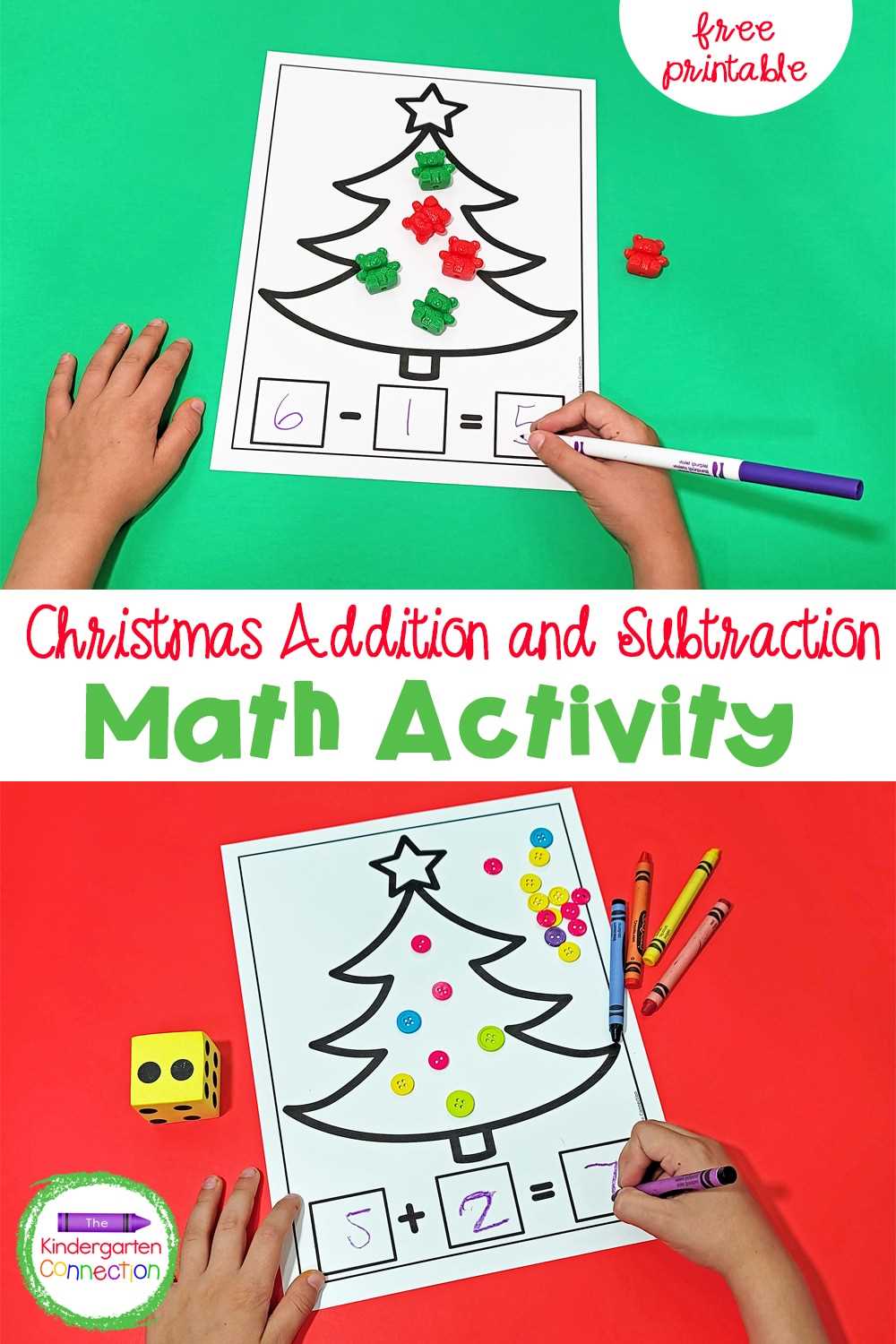 christmas math worksheets for preschoolers