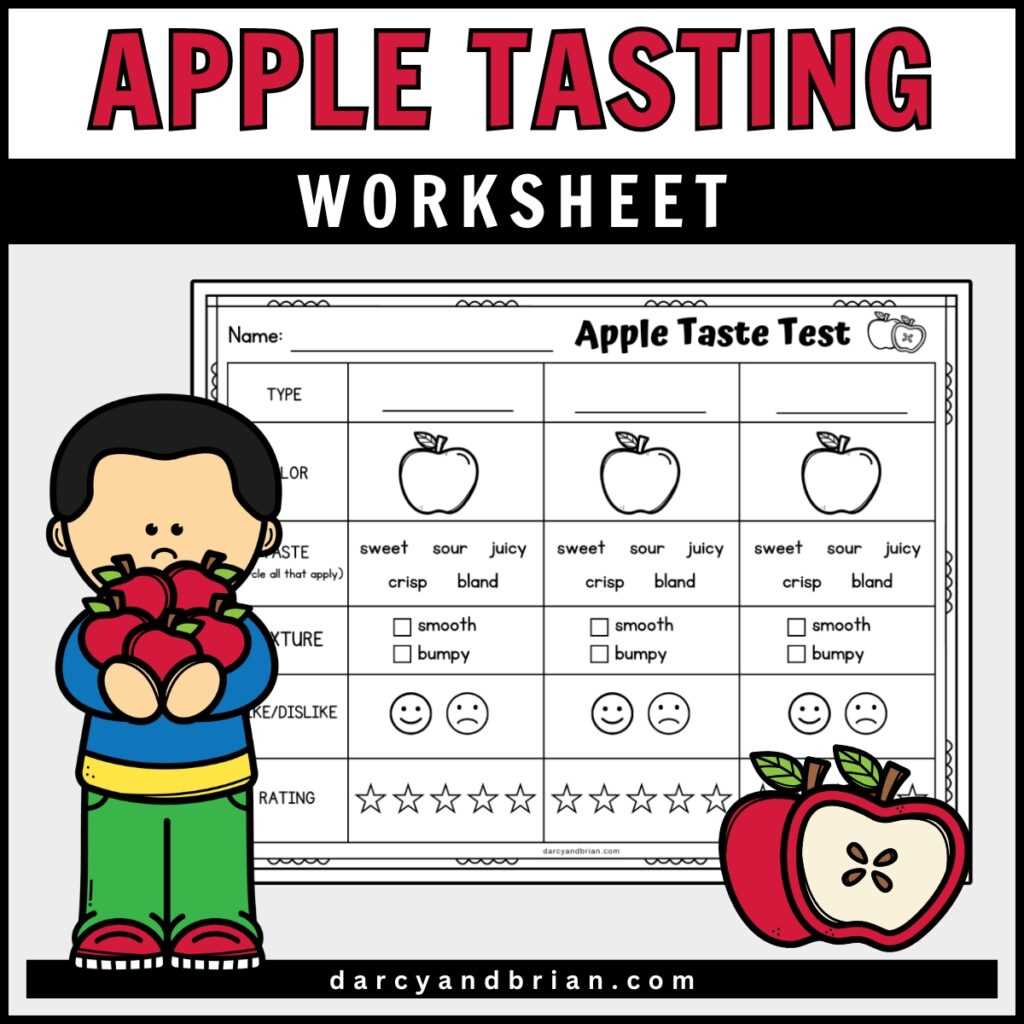 apple worksheet kindergarten