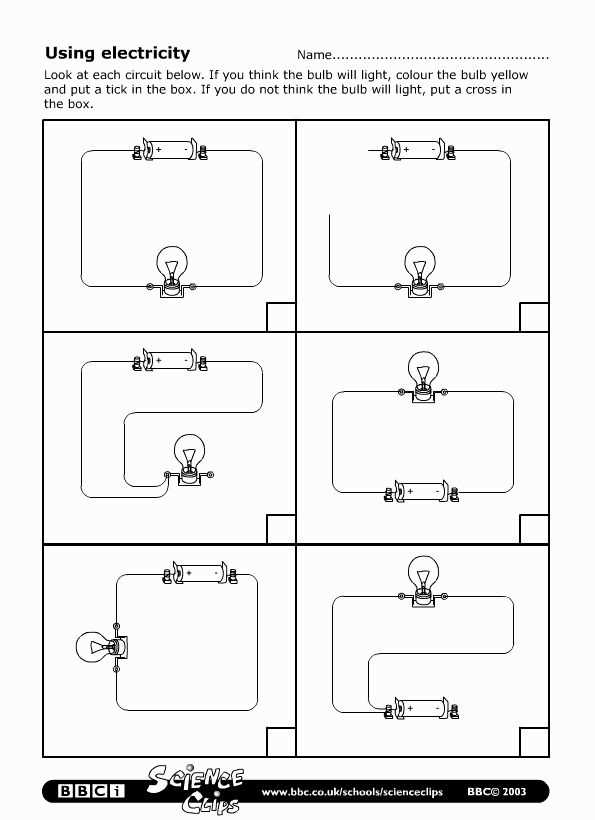 circuit worksheets