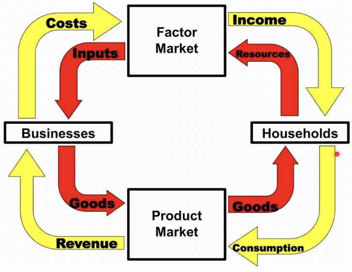 circular flow of economic worksheet