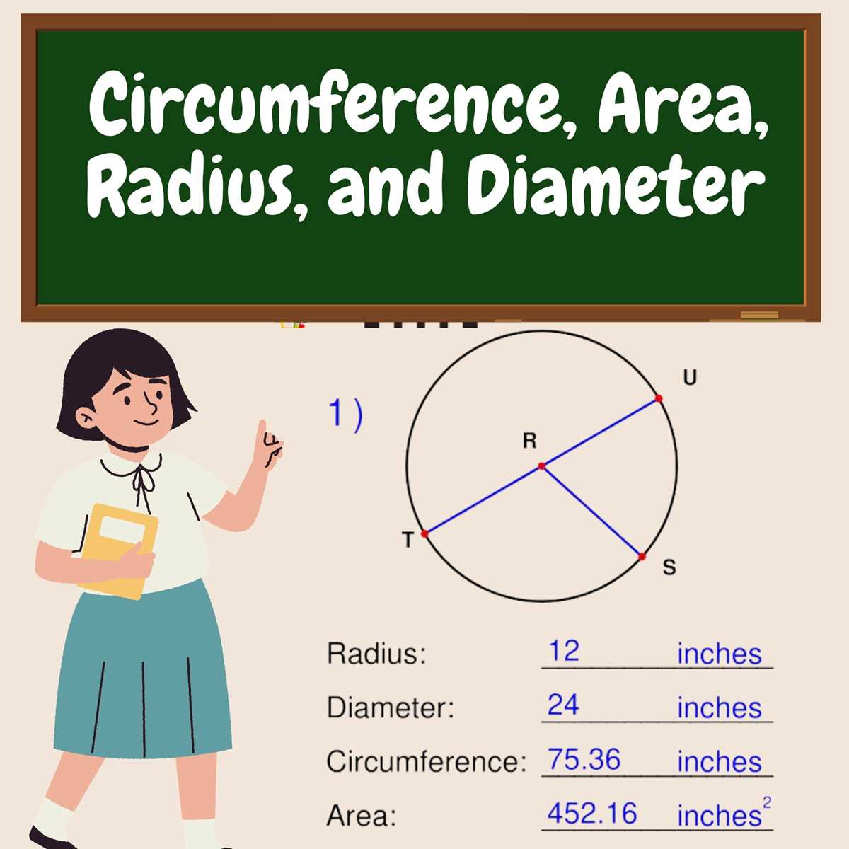 circumference and area of circle worksheet