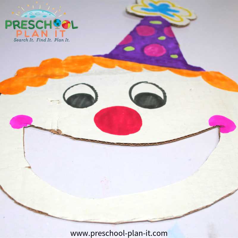 circus worksheets for preschoolers