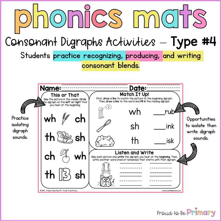 4th grade phonics worksheets