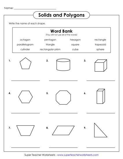 classifying regular and irregular polygons worksheet