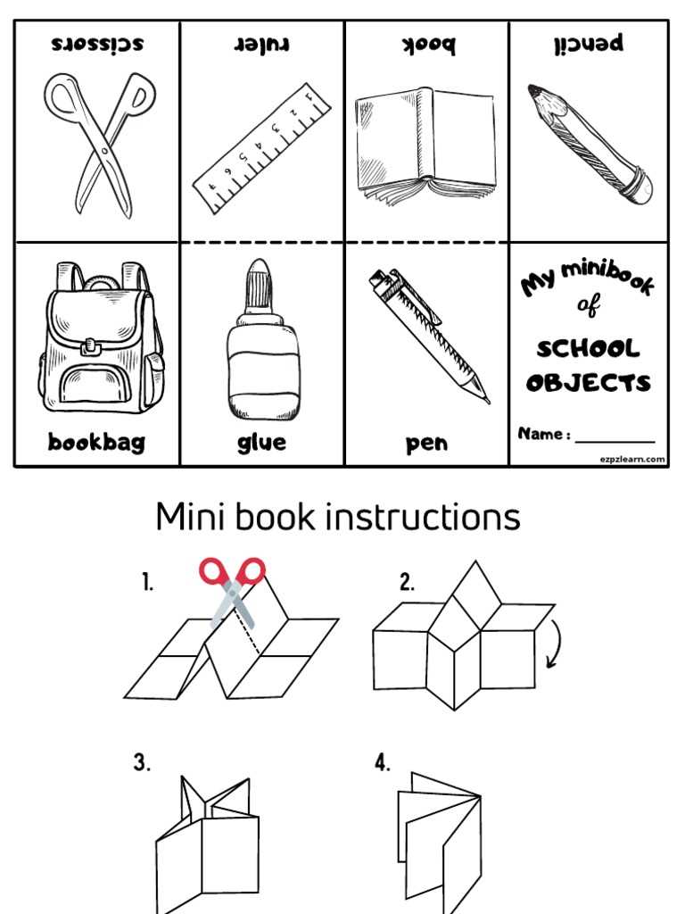 classroom materials worksheet