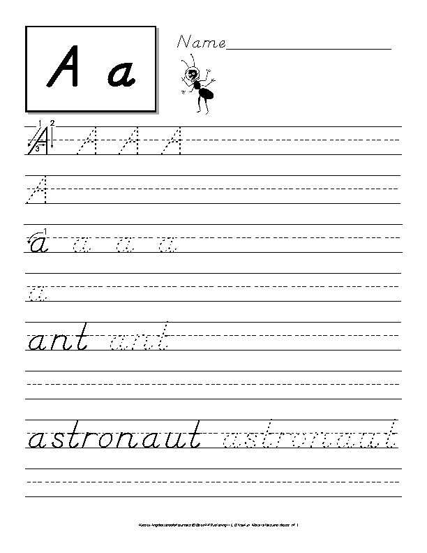free dnealian handwriting worksheets