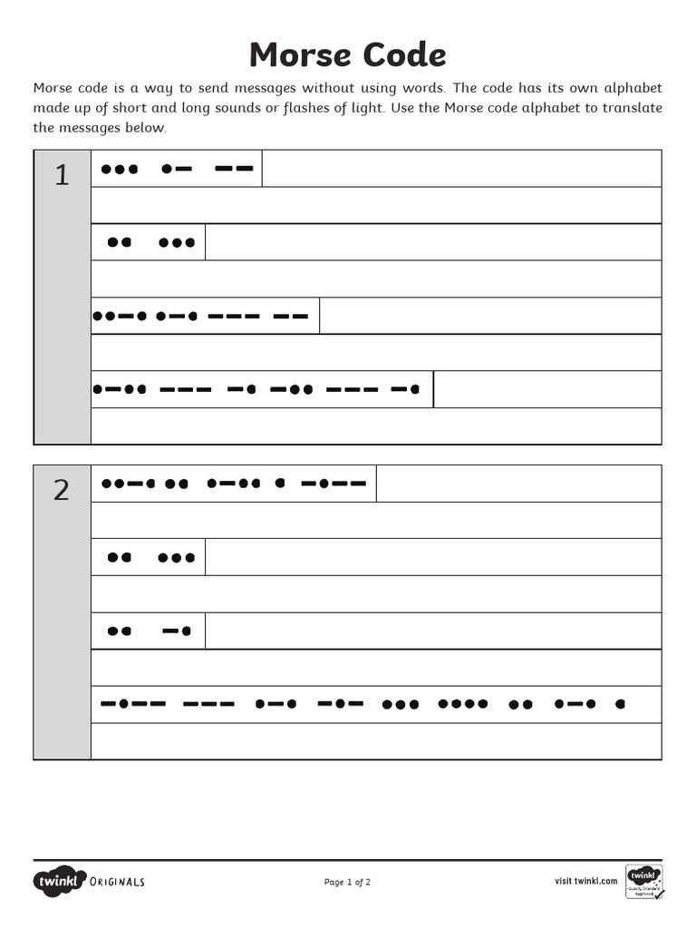 code worksheets