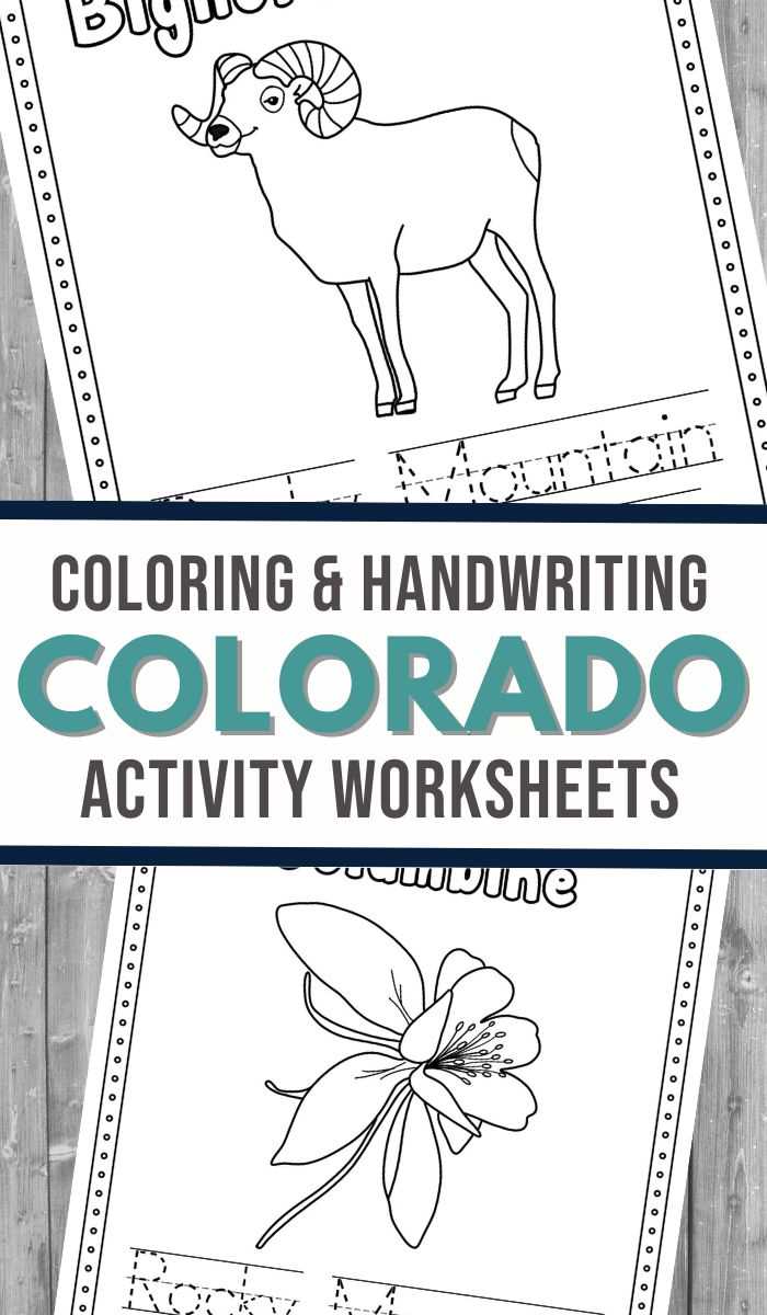 colorado maintenance worksheet