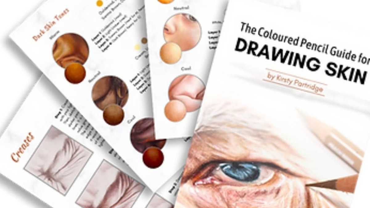 colored pencil techniques worksheet free