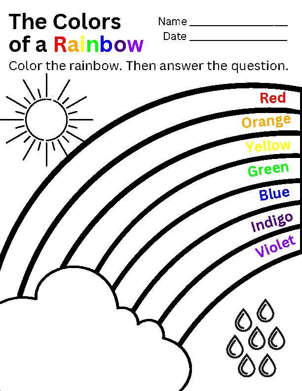 coloring worksheet for preschool