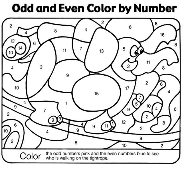 colour by math worksheet