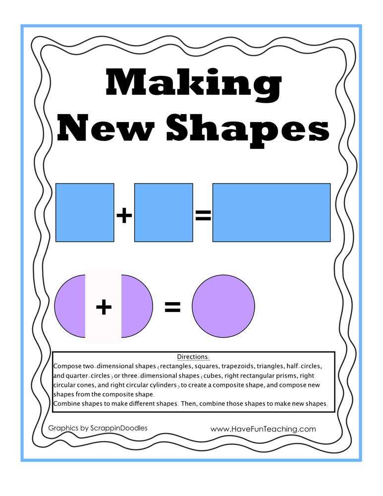 combine 2d shapes worksheet
