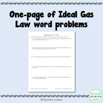 combined gas law worksheet