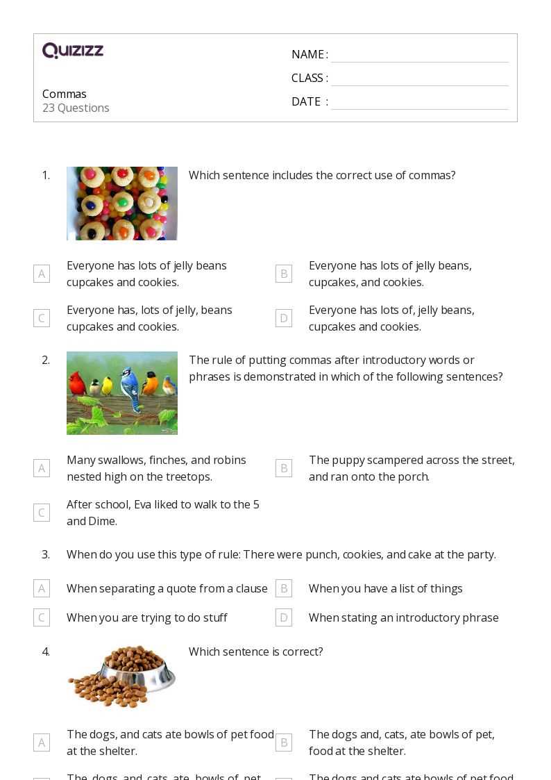 commas with introductory phrases worksheet commas with introductory phrases worksheet