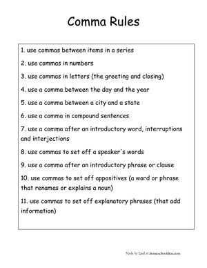 commas with introductory phrases worksheet commas with introductory phrases worksheet