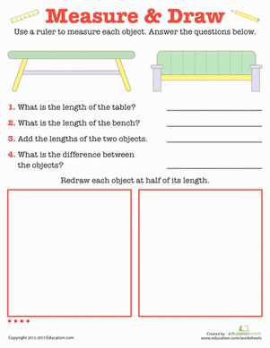 comparing lengths 2nd grade worksheets comparing lengths 2nd grade worksheets