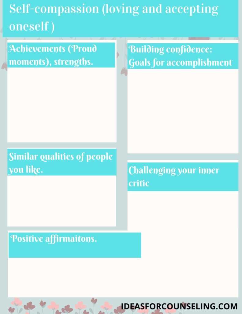 compassion worksheet