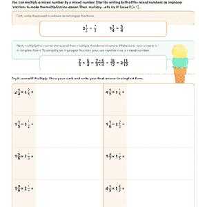 complex fractions worksheets