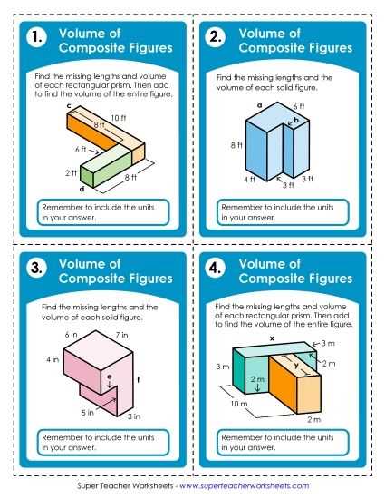 compound solids volume worksheet