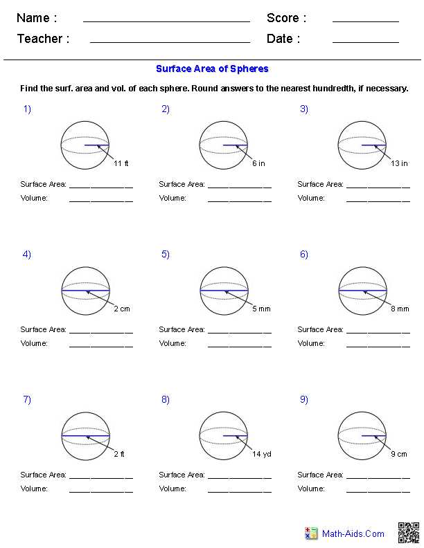 compound solids volume worksheet