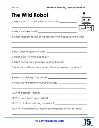 comprehension worksheets year 4 uk