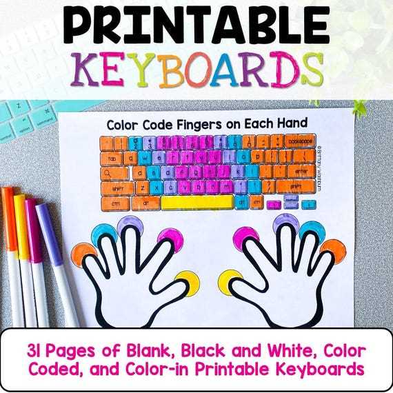 computer keyboard practice worksheets