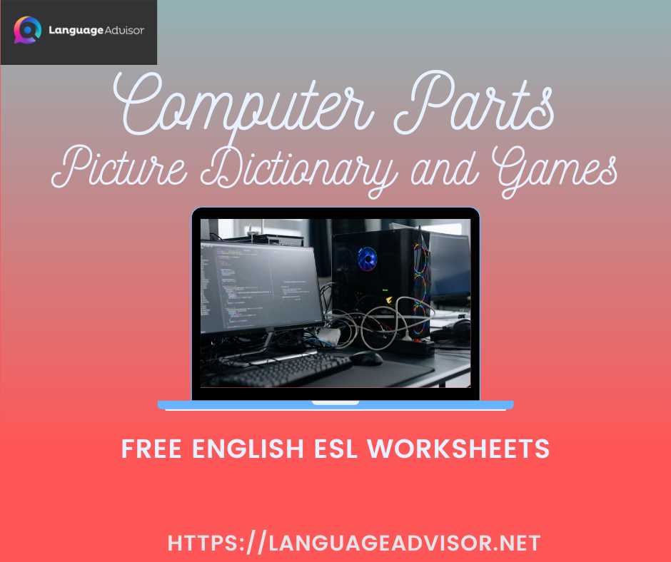 computer parts vocabulary worksheet