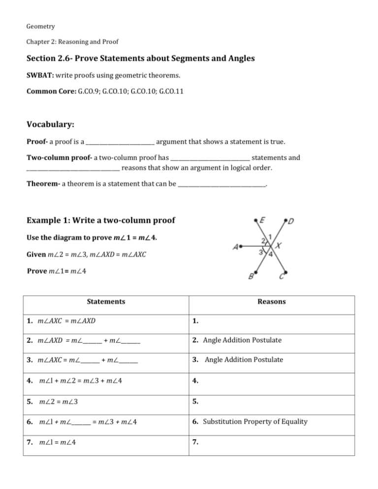 congruent line segment worksheets