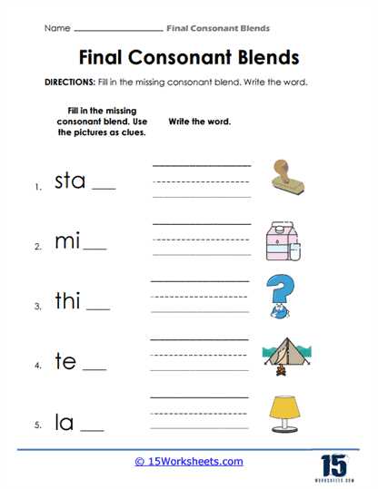 consonance worksheets