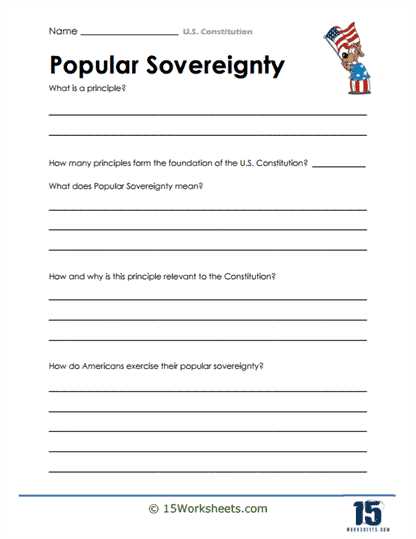 constitution worksheets elementary