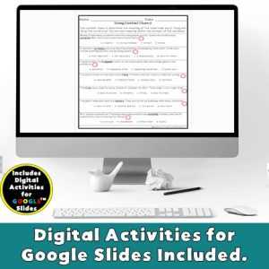 context clues live worksheets