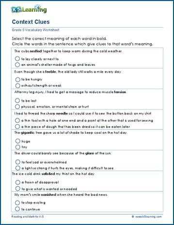 context clues worksheets grade 3 context clues worksheets grade 3