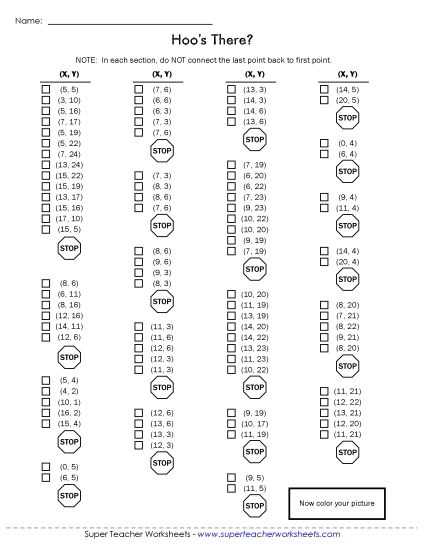 coordinate geometry worksheets