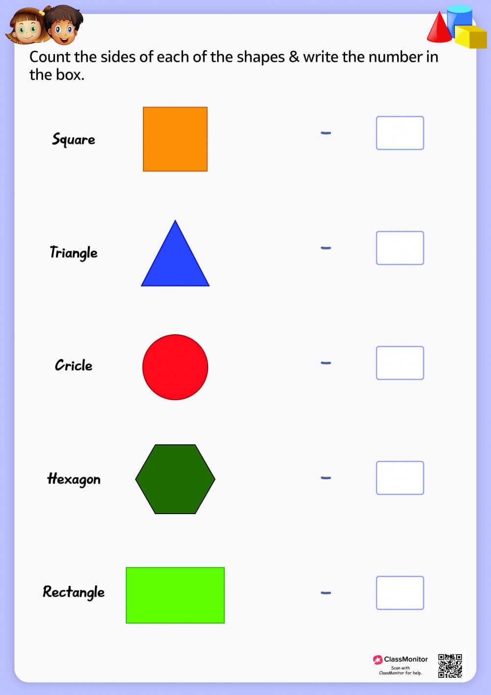 count and write how many shapes worksheet